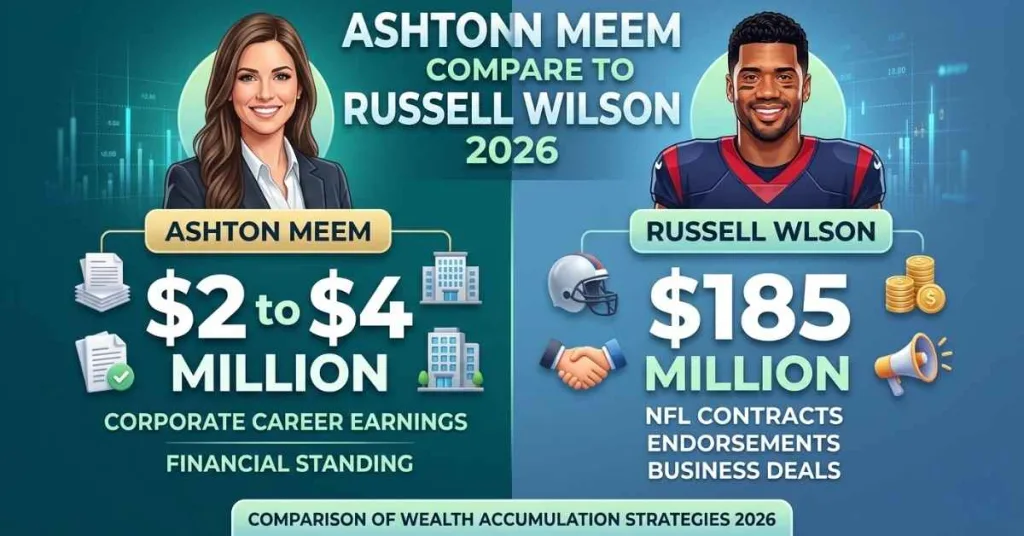 Ashton Meem Net Worth Compare to Russell Wilson