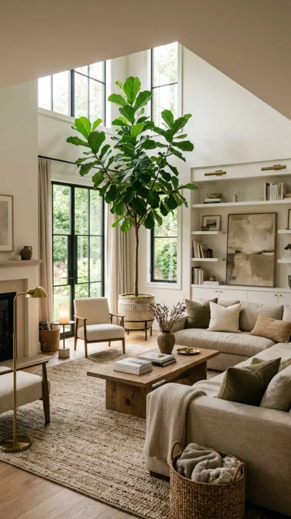 Add a Tall Indoor Tree Feature