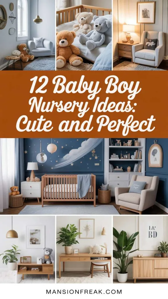 Baby Boy Nursery Ideas Cute 
