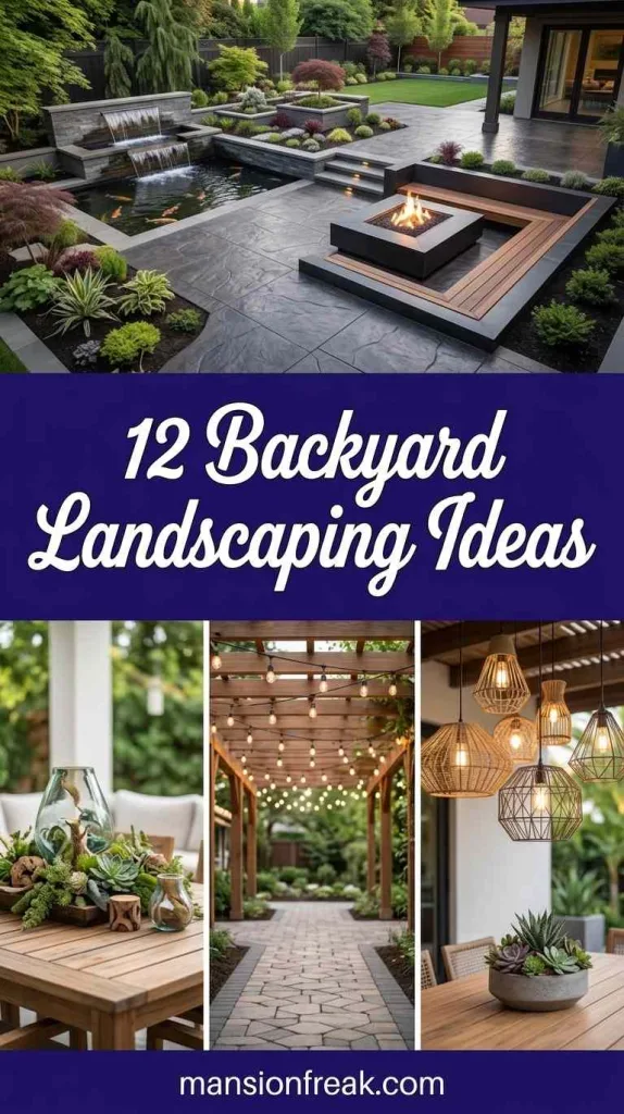  Backyard Landscaping Ideas