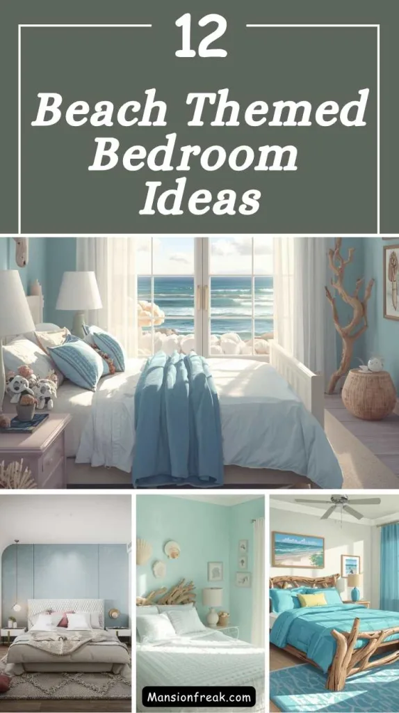 12 Beach Themed Bedroom Ideas for a Calm Coastal Feel 2 Beach Themed Bedroom Ideas