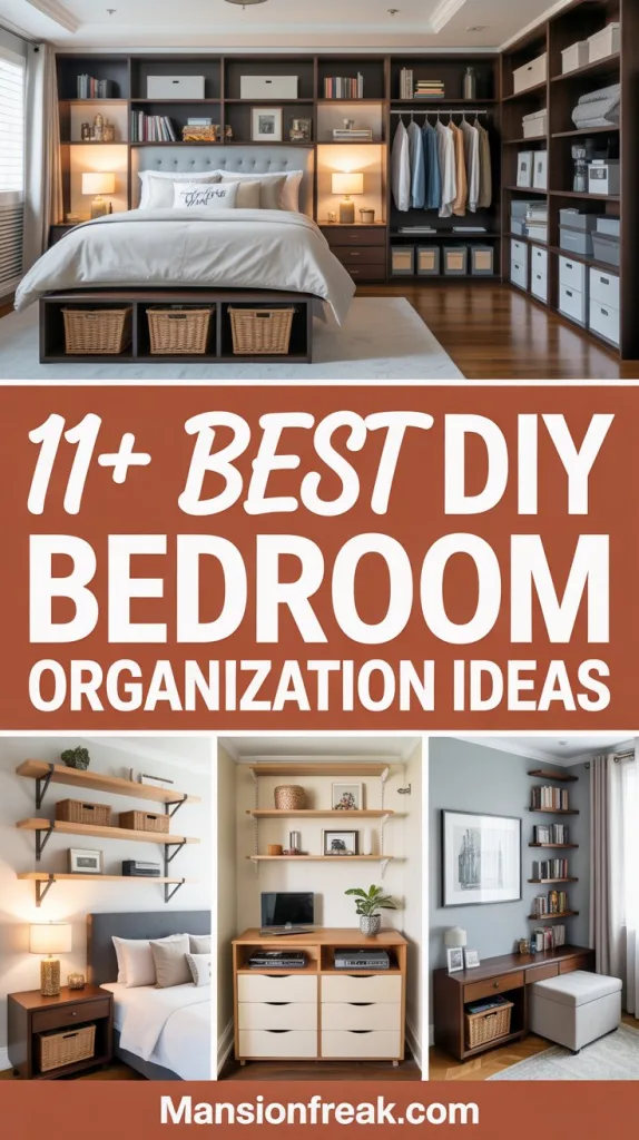 Best DIY Bedroom Organization Ideas
