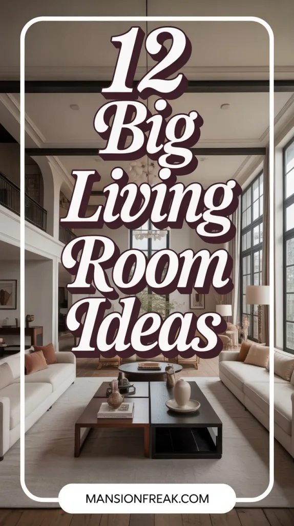 Big Living Room Ideas