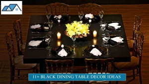 Black Dining Table Decor Ideas