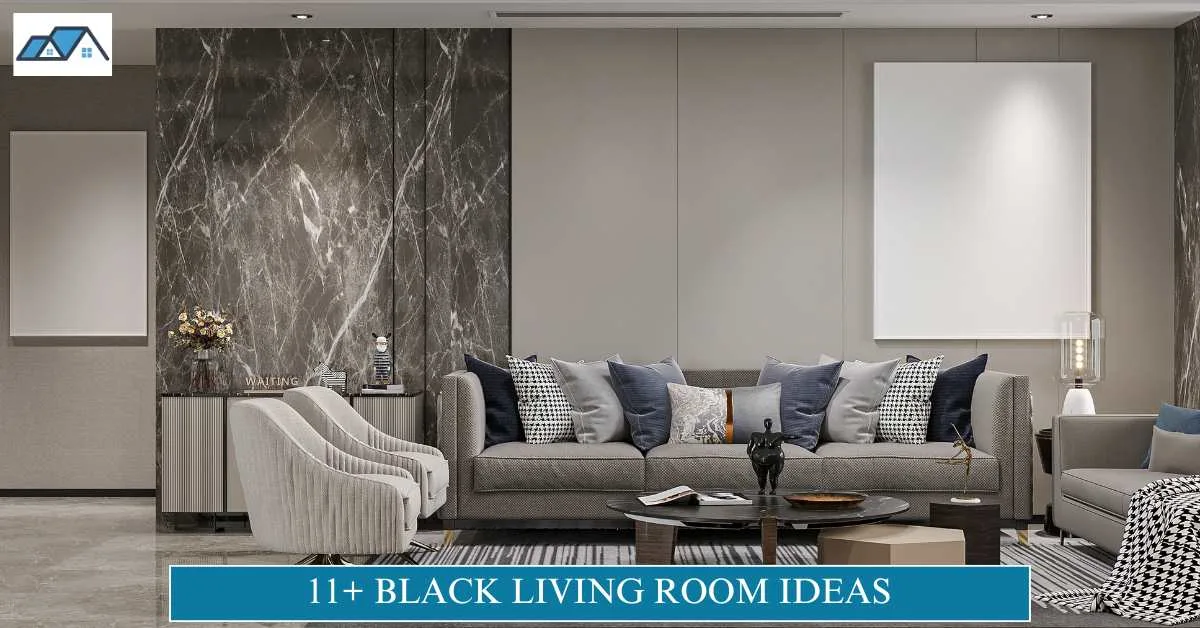 Black Living Room Ideas