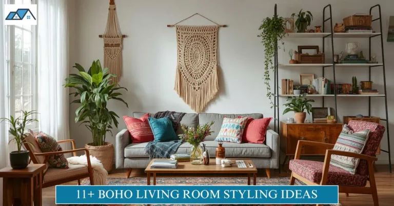 11+ Boho Living Room Styling Ideas for Cozy Spaces in 2026 17 Boho Living Room Styling Ideas