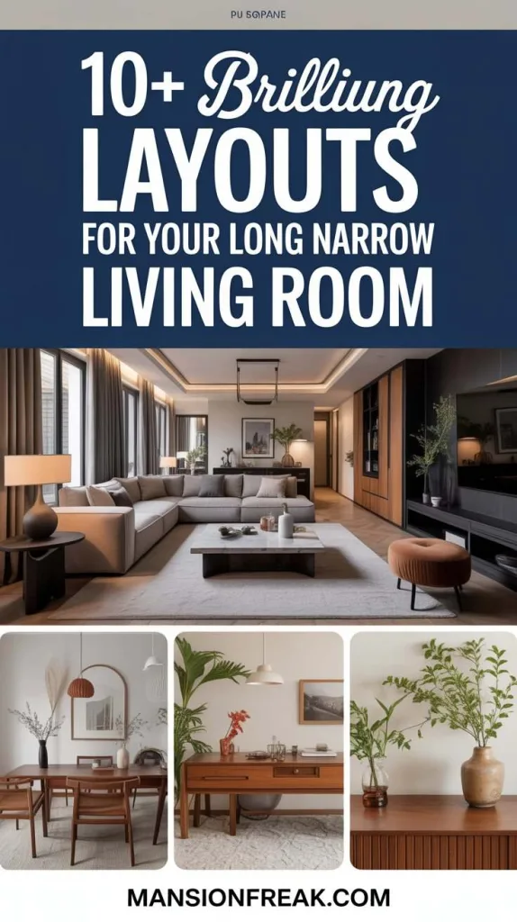 10+ Brilliant Layouts for Your Long Narrow Living Room: Smart Design 2 Brilliant Layouts for Your Long Narrow Living Room