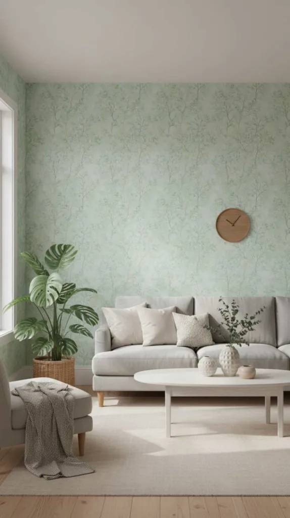 Calm Treetop-Inspired Wallpaper