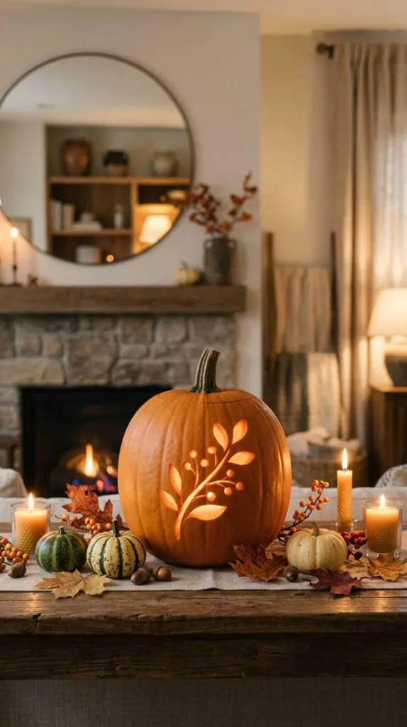 Clean Modern Pumpkin Finish