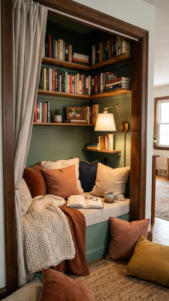 Closet Reading Hideaway