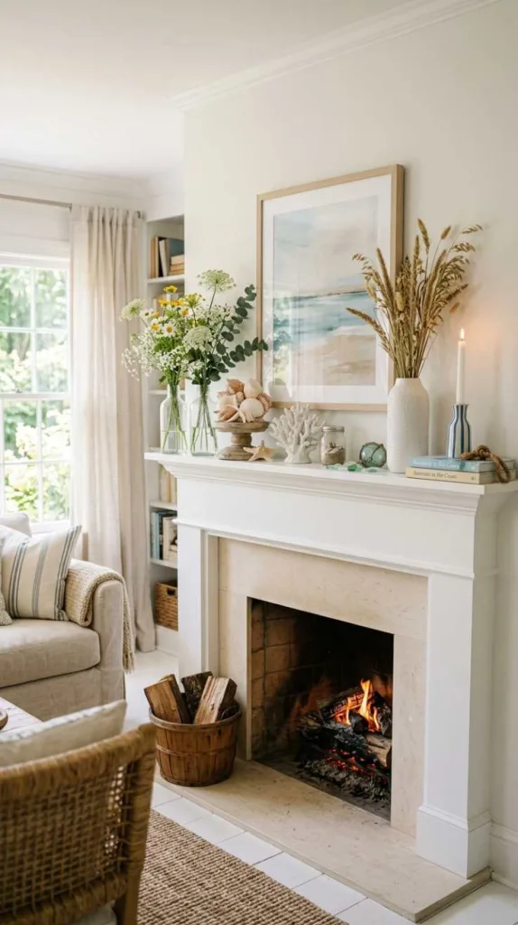 Coastal Light Mantel Calm