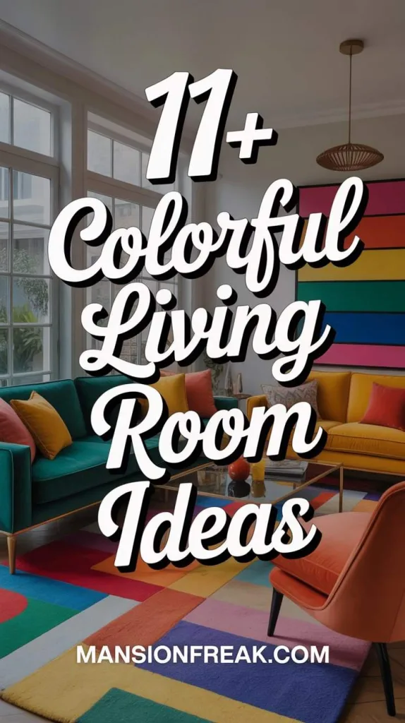 11+ Colorful Living Room Ideas: Full of Personality 2 Colorful Living Room Ideas