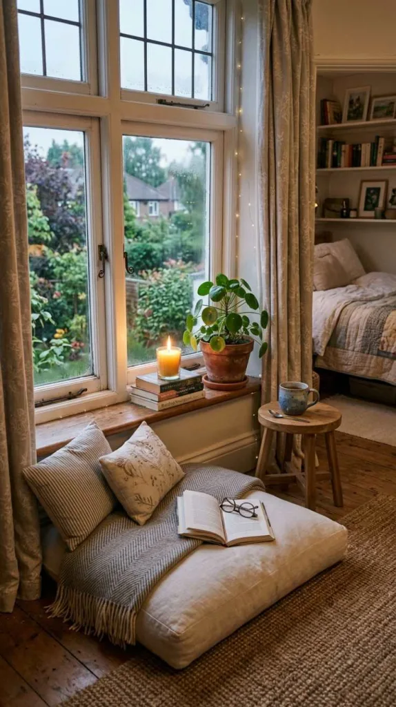 11+ Window Sill Decor Ideas to Make Your Space Feel Cozy 14 Cozy Reading Spot
