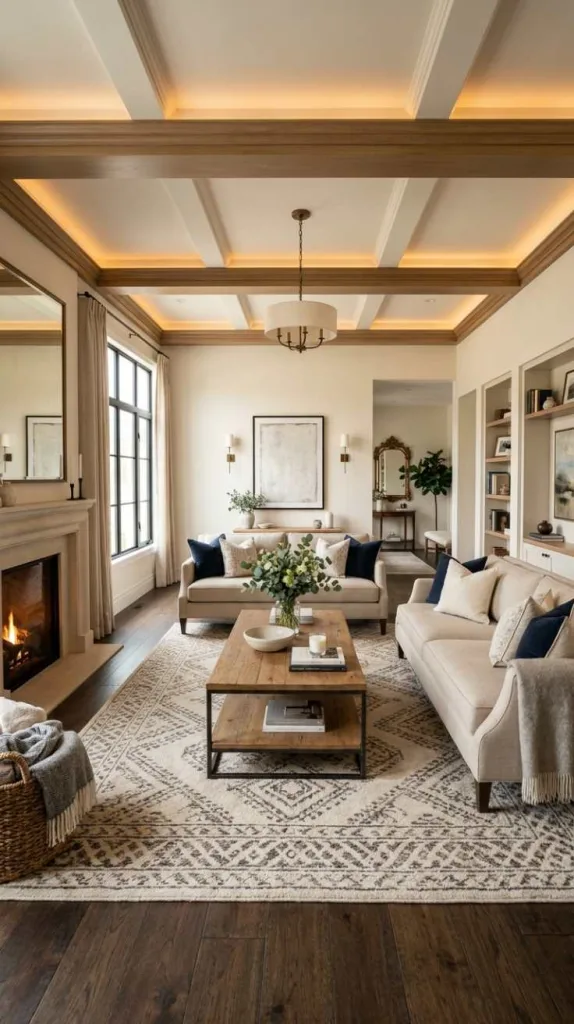 10+ Brilliant Layouts for Your Long Narrow Living Room: Smart Design 7 Create Balance with Facing Sofas