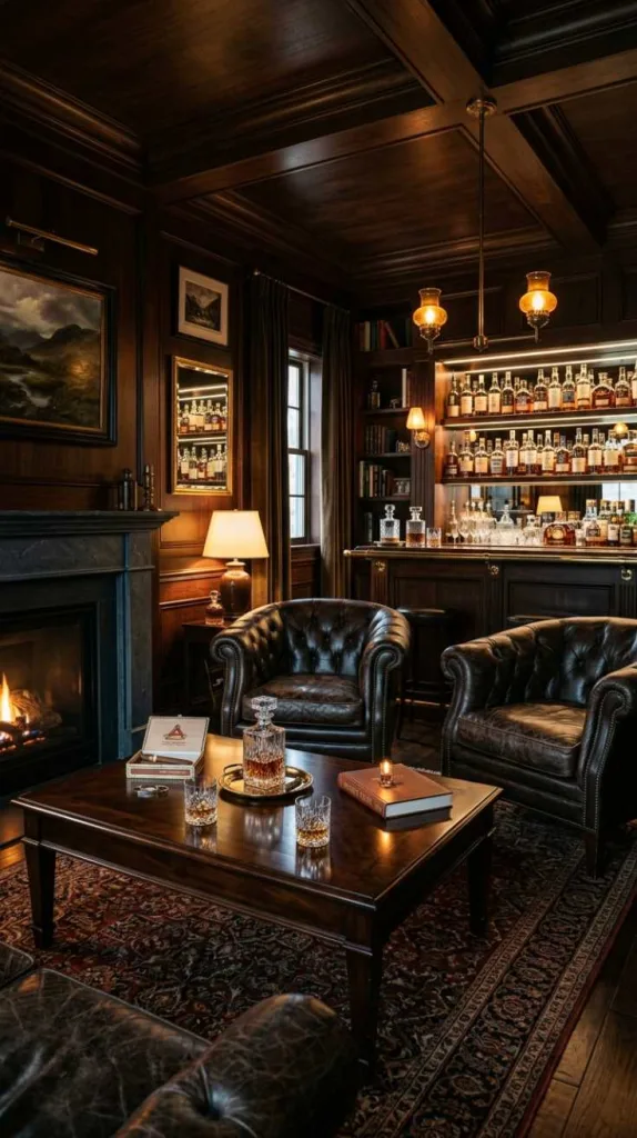 Dark Elegant Lounge