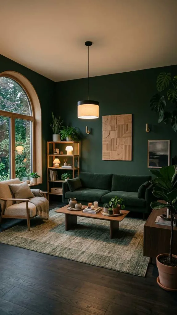 Dark Green Nature Mood