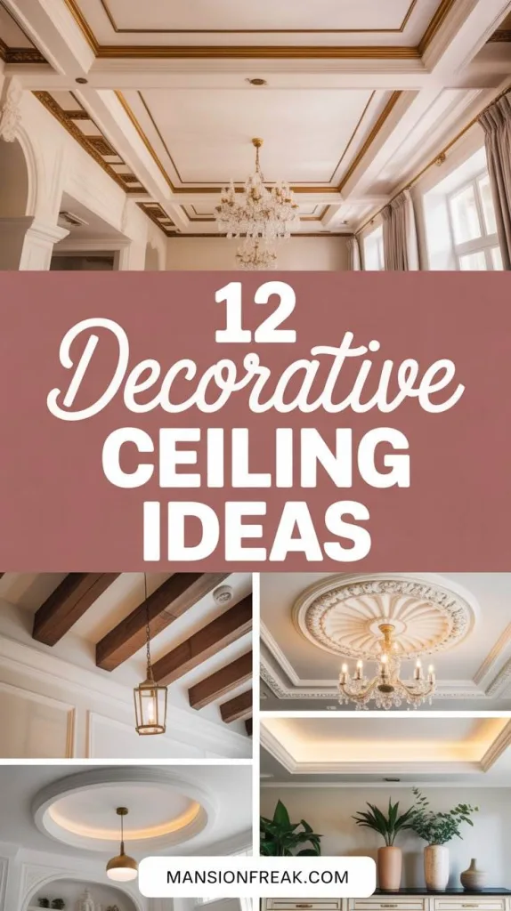 12 Decorative Ceiling Ideas That Will Make You Look Up 2 Decorative Ceiling Ideas