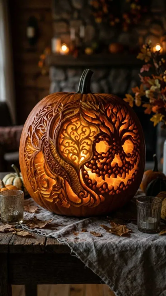 Deep Carving Layer Pumpkin