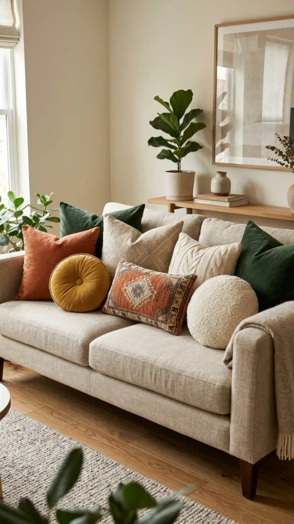 Different Pillow Size Layers