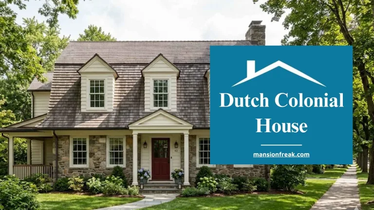 Dutch Colonial House: History, Plans, Characteristics & Styles 4 Dutch Colonial House