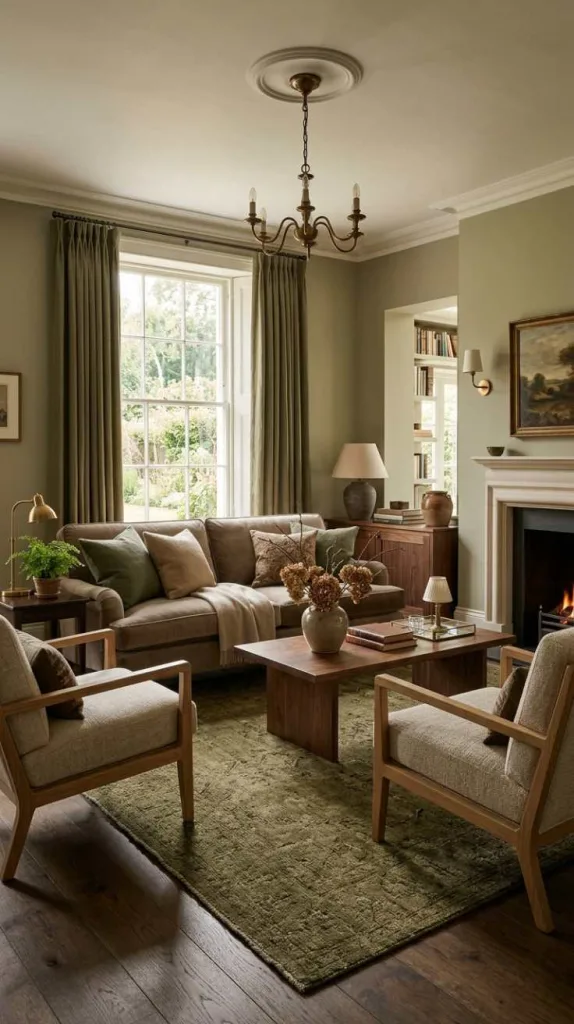 Earth-Toned Formal Space