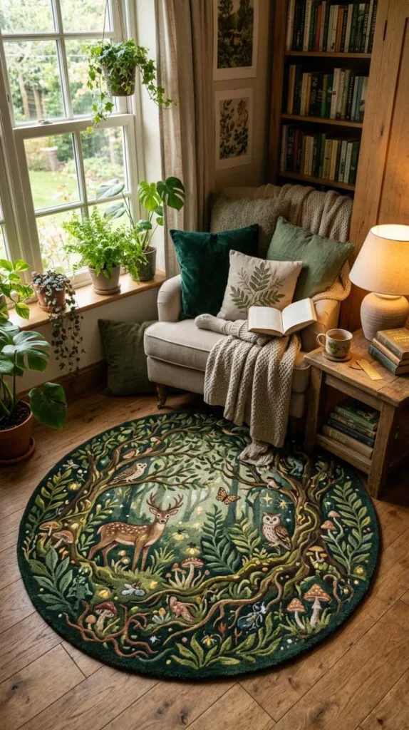 Enchanted Forest Rug Theme