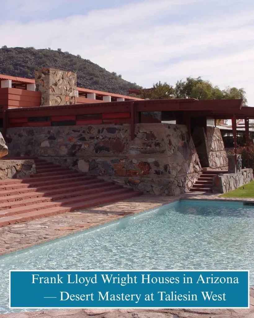 Frank Lloyd Wright Houses in Arizona — Desert Mastery at Taliesin West