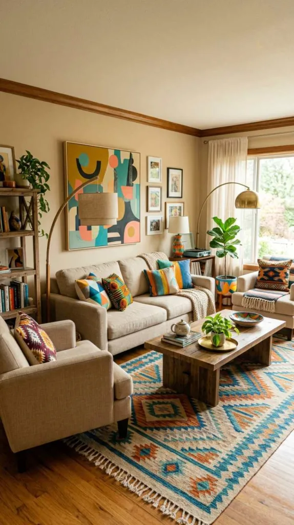 12 Beige Living Room Ideas: Luxury Twist 9 Funky Beige Break