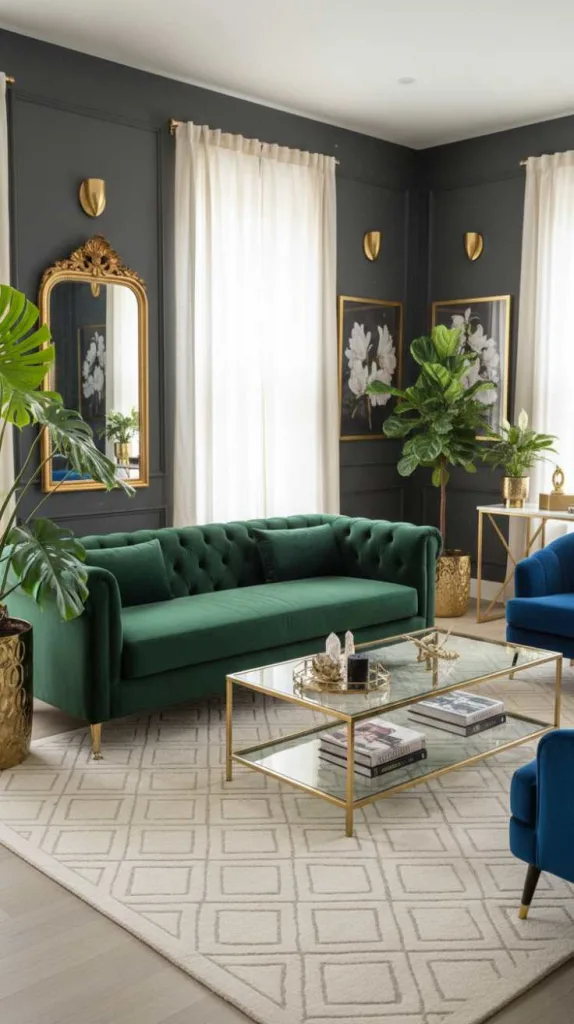 Glam Meets Greenery