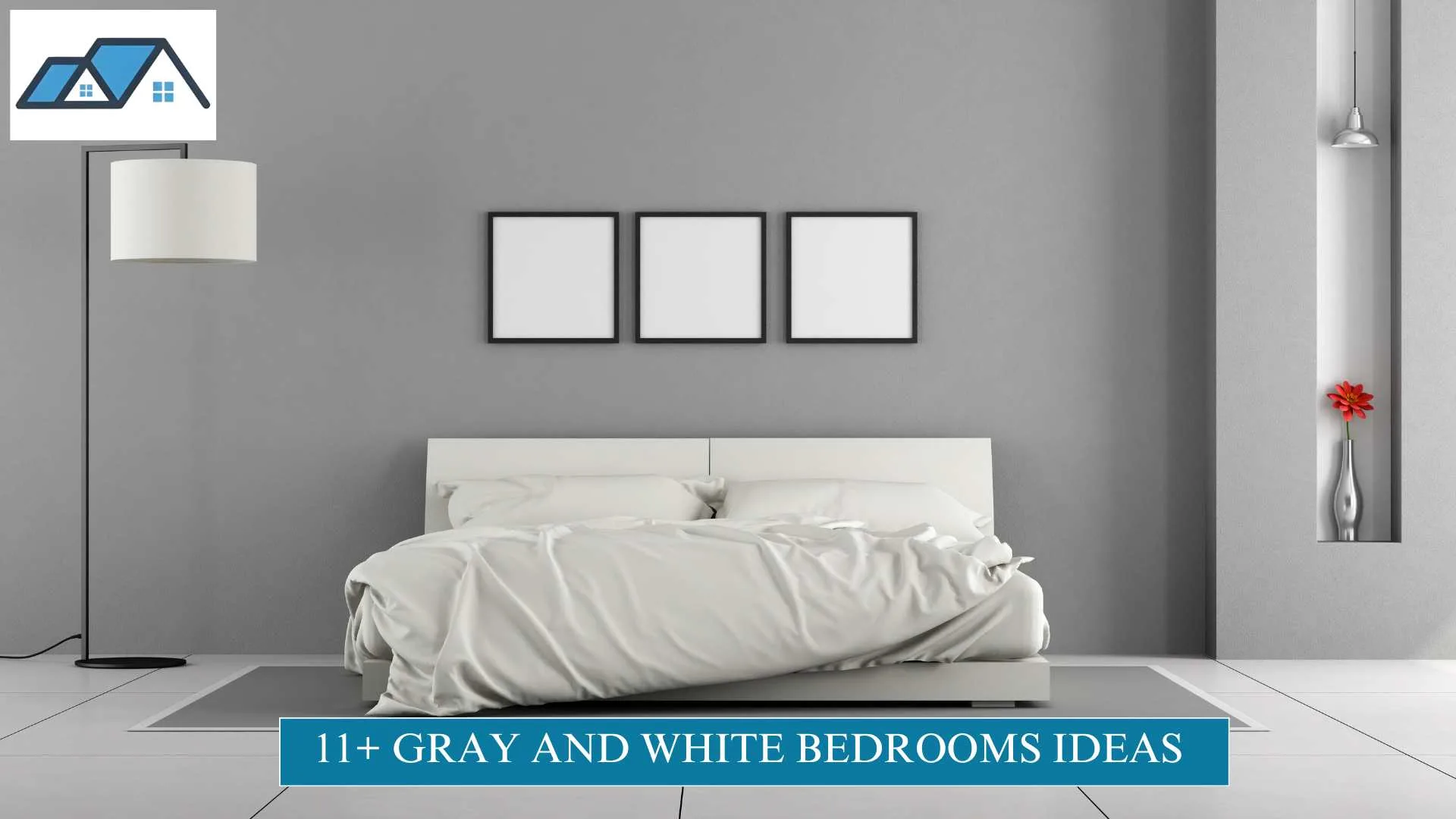11+ Gray and White Bedrooms that Feel Calm and Timeless 1 Gray and White Bedrooms Ideas