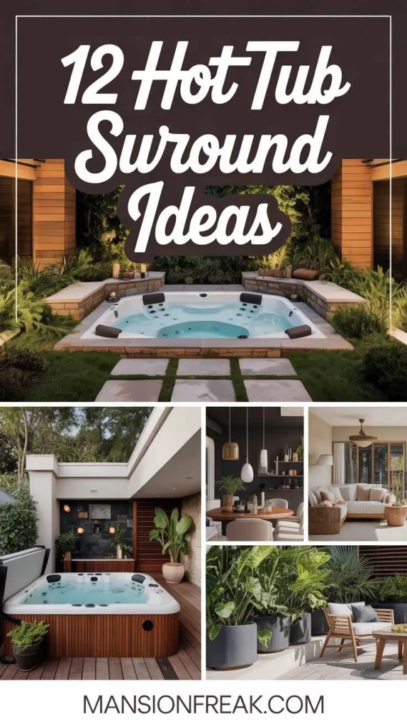 Hot Tub Surround Ideas