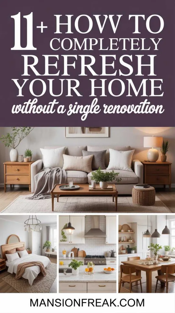 11+ How to Completely Refresh Your Home Without a Single Renovation 2 How to Completely Refresh Your Home Without a Single Renovation