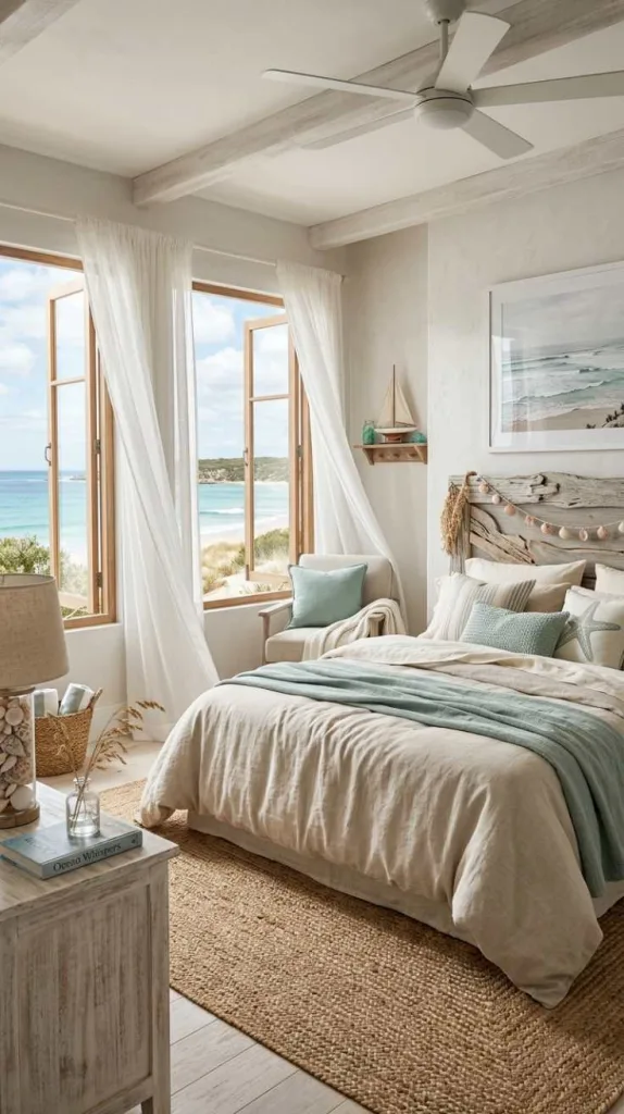 12 Beach Themed Bedroom Ideas for a Calm Coastal Feel 12 Indoor Breeze
