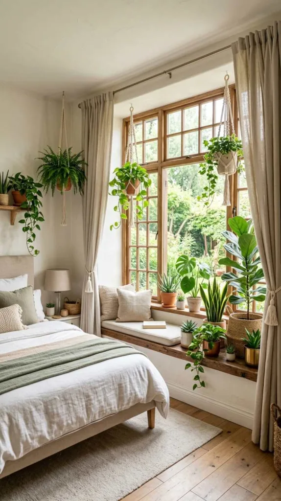 Indoor Plants Around Windows