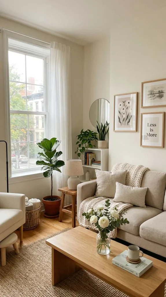 Keep Decor Simple and Intentional