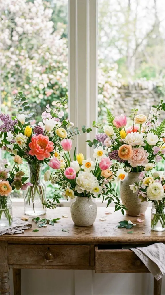 10+ Spring Flower Arrangements to Brighten Your Home 14 Loose Floral Styling