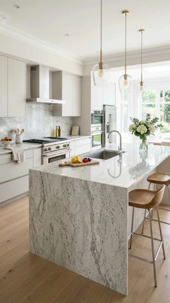 Luxe White Granite Transformation