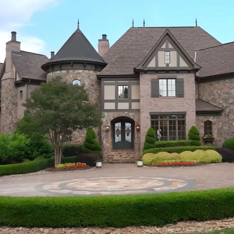 Kyle Larson Home: Inside His $2.175M Lakeside Racing Retreat 6 kyle larson entrance door