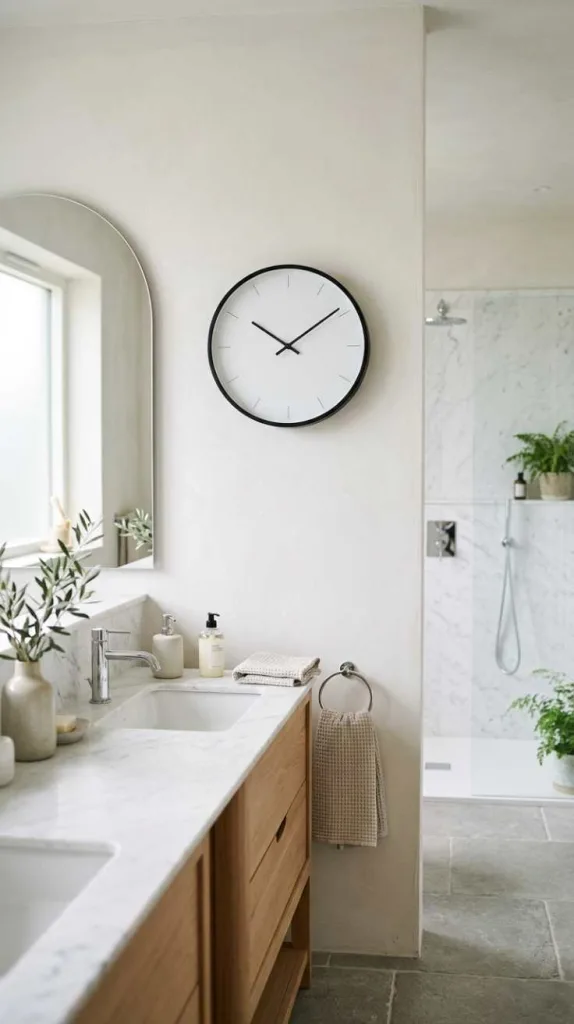 Minimal Wall Clock Accent