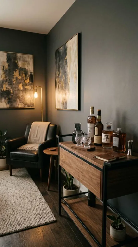 Minimalist Whiskey Corner
