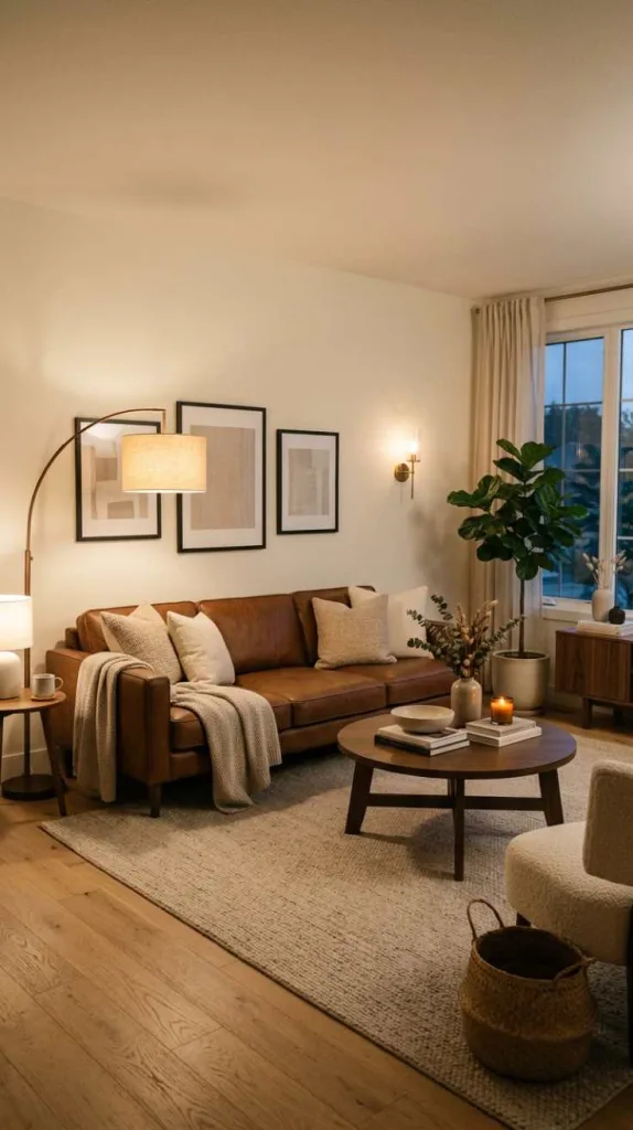 11+ Brown Living Room Decorating Ideas You'll Love 7 Modern Brown Anchor