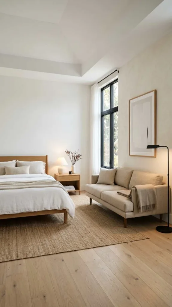 Modern Minimal Compact Sofa