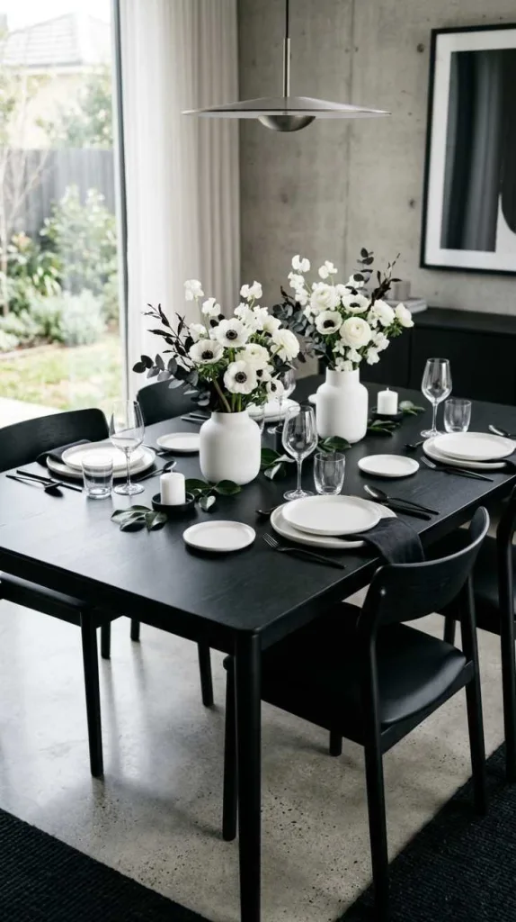 Monochrome Floral Vibes
