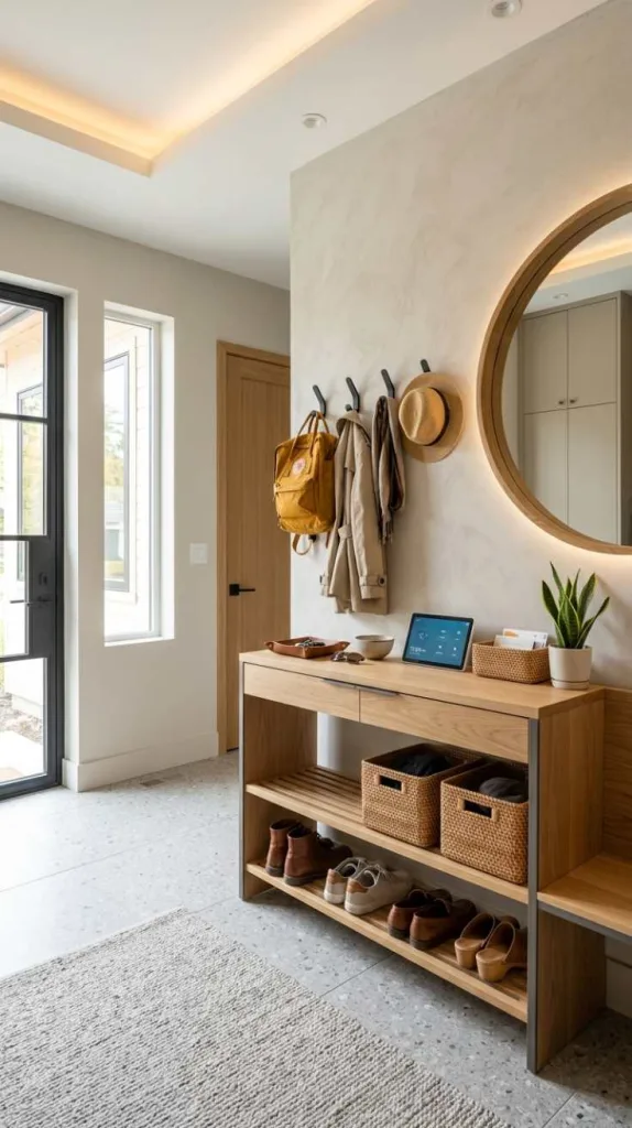 Multi-Functional Entryway Table