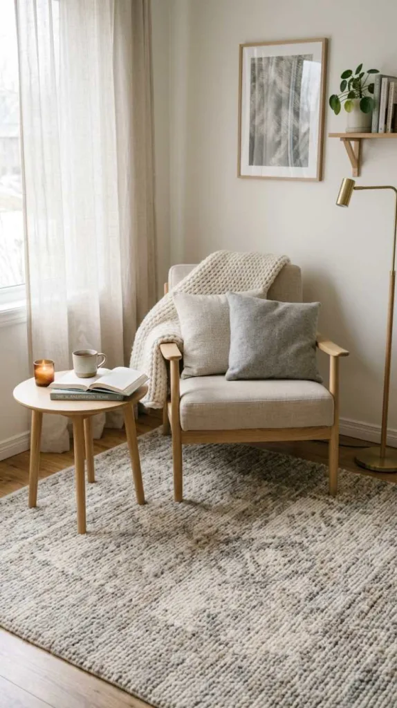 Nordic Neutral Rug Corner