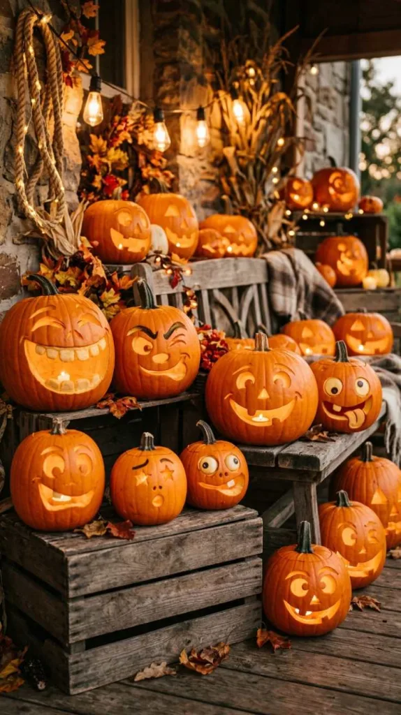 Playful Expression Pumpkins
