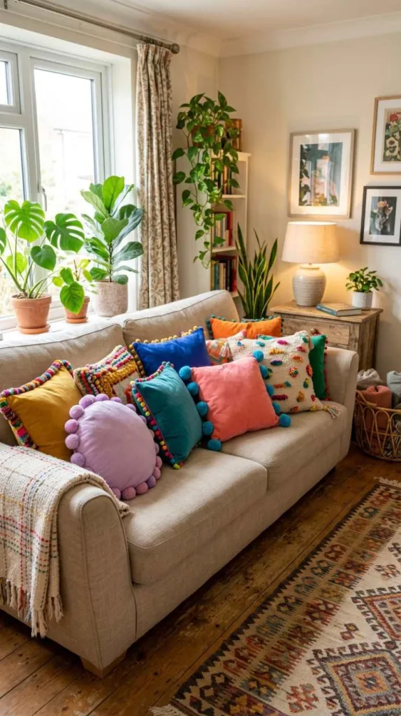  Pom Pom Pillow Styling
