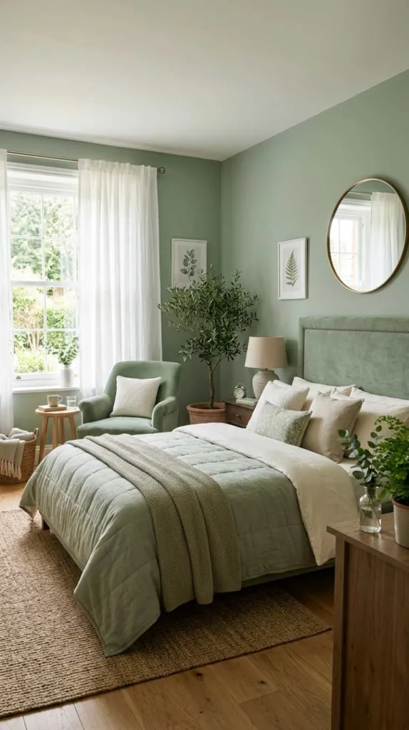 Sage Green Furniture Touches