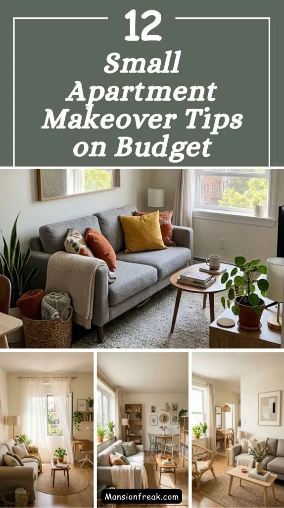 Small Apartment Makeover Tips on Budget 