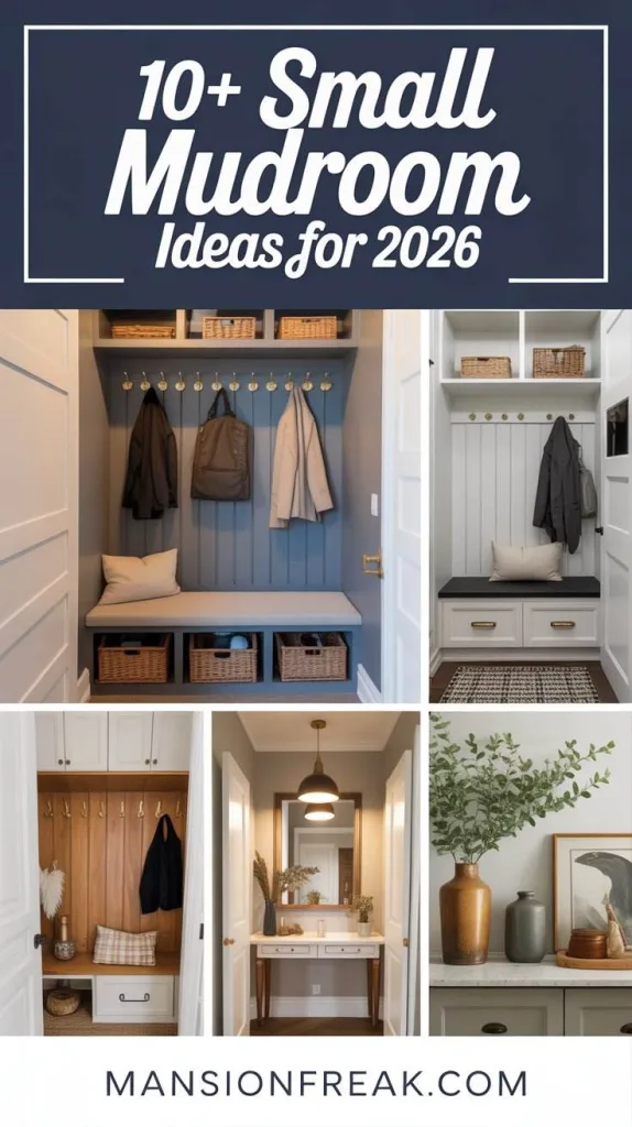 Small Mudroom Ideas for 2026